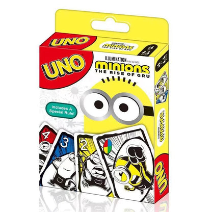 ONE FLIP! Board Game - UNO Cards with Harry, Naruto, Super Mario Themes, Christmas Card Table Game, Fun for Adults & Kids, Ideal Birthday Gift Toy