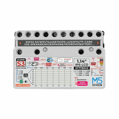 M5Stack Official Cardputer Kit with M5StampS3: Compact Computing Solution