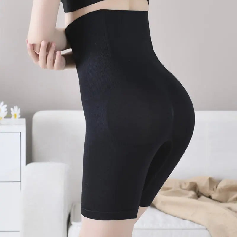 Women's High Waist Corset Pants: Postpartum Buttocks Lifting & Body Shaping Slim Fit Leggings - Anti-Glare Flat Angle Design