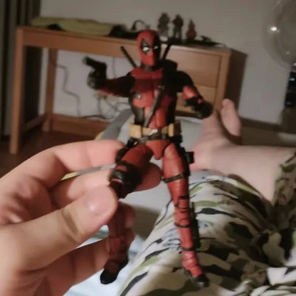 Deadpool Action Figure - X-Men Legend Series Wade Wilson Model, Joint Mobility Collectible Toy for Decoration and Gift