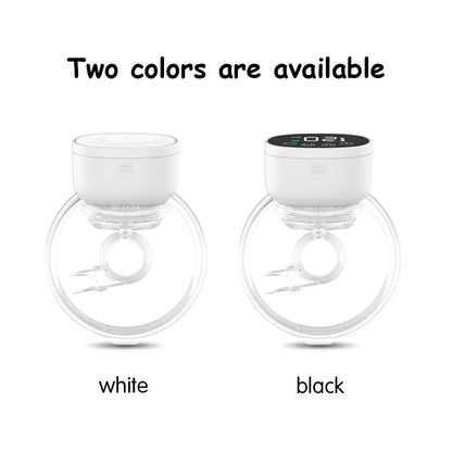 2pcs Wearable Hands-Free Electric Breast Pump | Silent & Invisible | 3 Modes, 9 Levels of Suction, 180ML Capacity