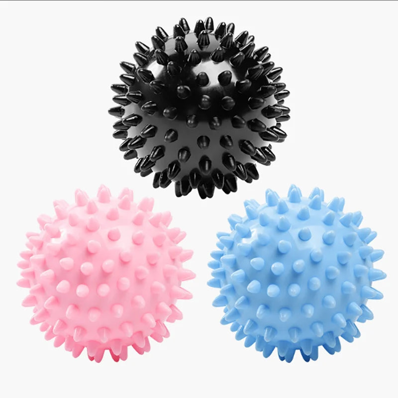 PVC Muscle Deep Tissue Yoga Massage Fascia Rolling Ball - Effective for Muscle Relief and Relaxation