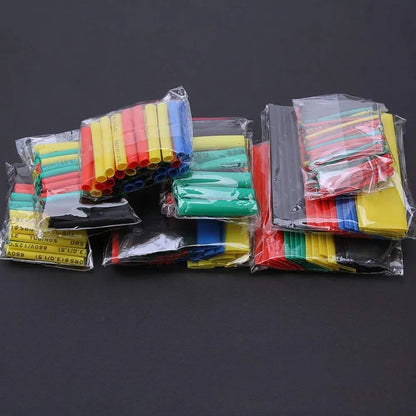 127pcs Heat Shrink Tube – Wires Shrinking Wrap Tubing for Cable Protection, Electric Wire Connect Cover, 2:1 Shrink Ratio