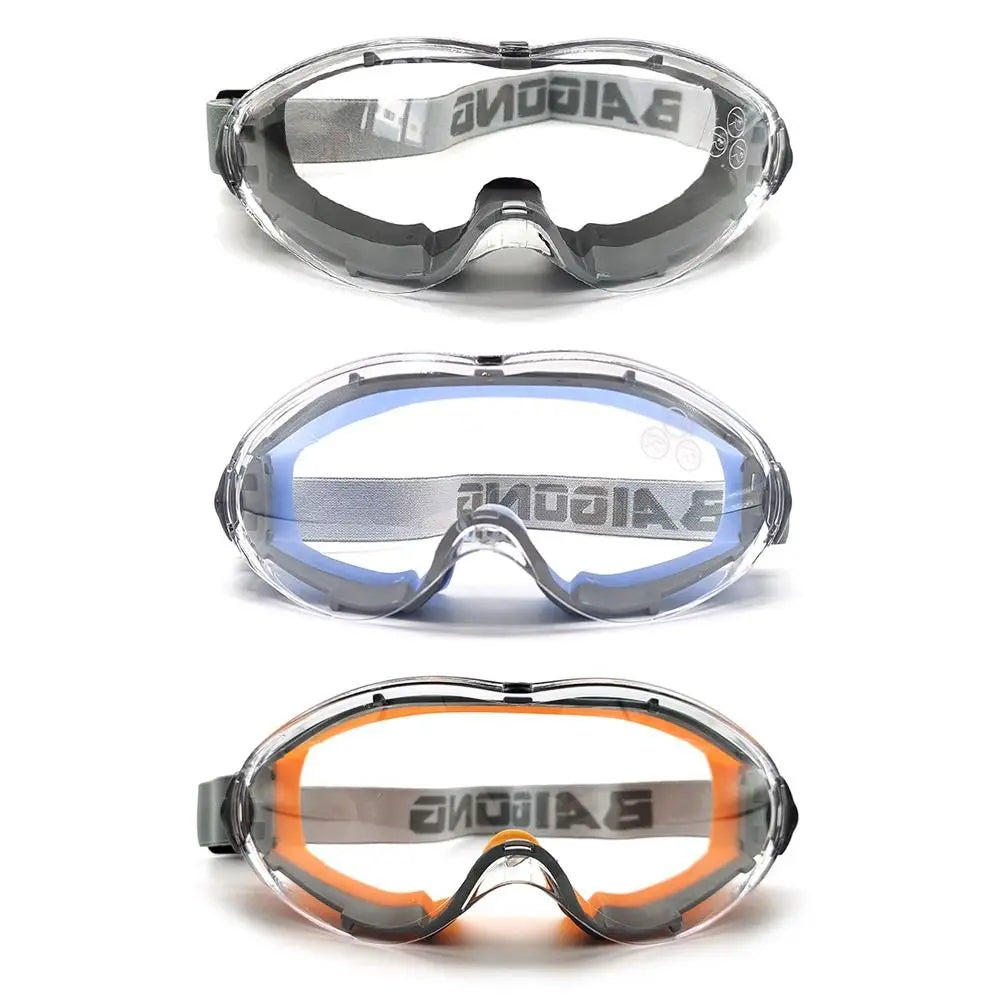 New Safety Goggles - Anti-Fog Clear Lens, Dust Proof Work Lab Eyewear, Industrial Grade Eye Protection