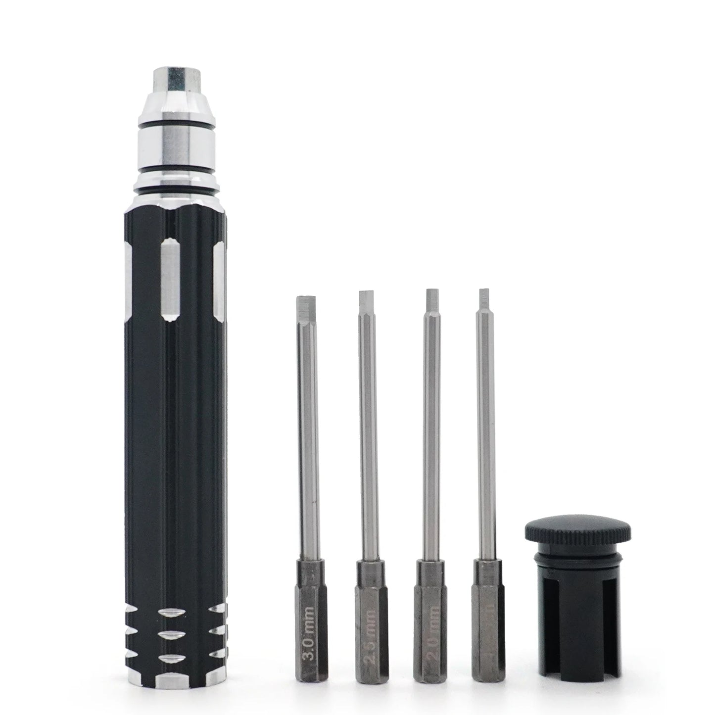 Hex Screwdriver Set for RC Hobbies - 1.5mm, 2.0mm, 2.5mm, 3.0mm Hexagon Tools for FPV Racing Drones, Helicopters, Cars, and Boats