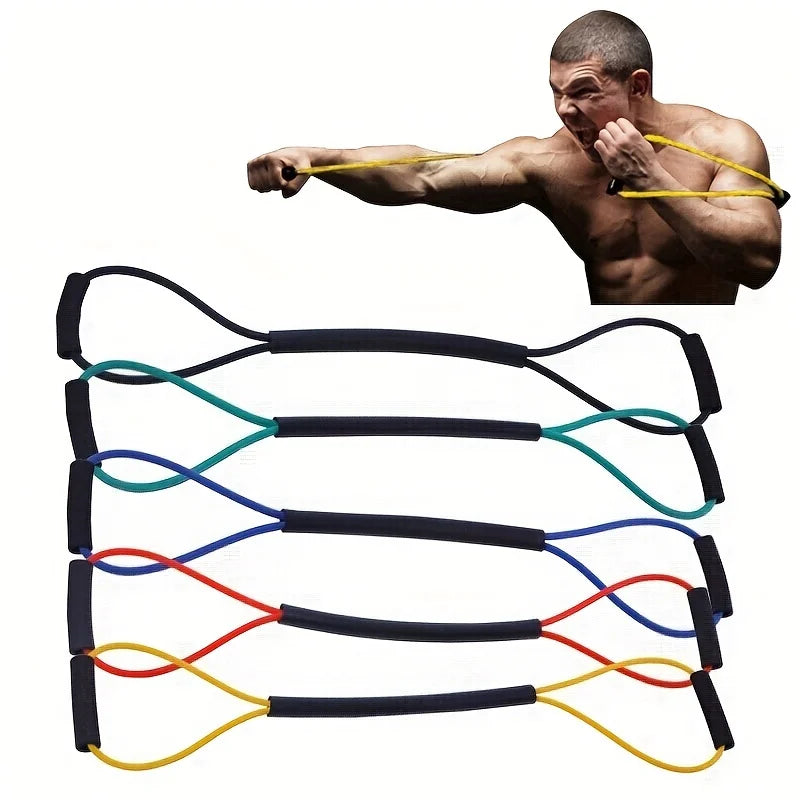 Boxing Training Elastic Resistance Rope - Speed and Agility Trainer for Sanda, Muay Thai, Kickboxing