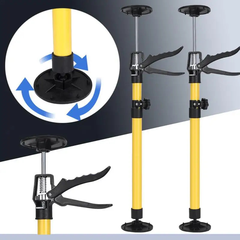 Telescopic Steel Cabinet Lifting Jacks: Labor-Saving Hand Support Rods for Drywall Installation - Third Hand Tool for Efficient Work