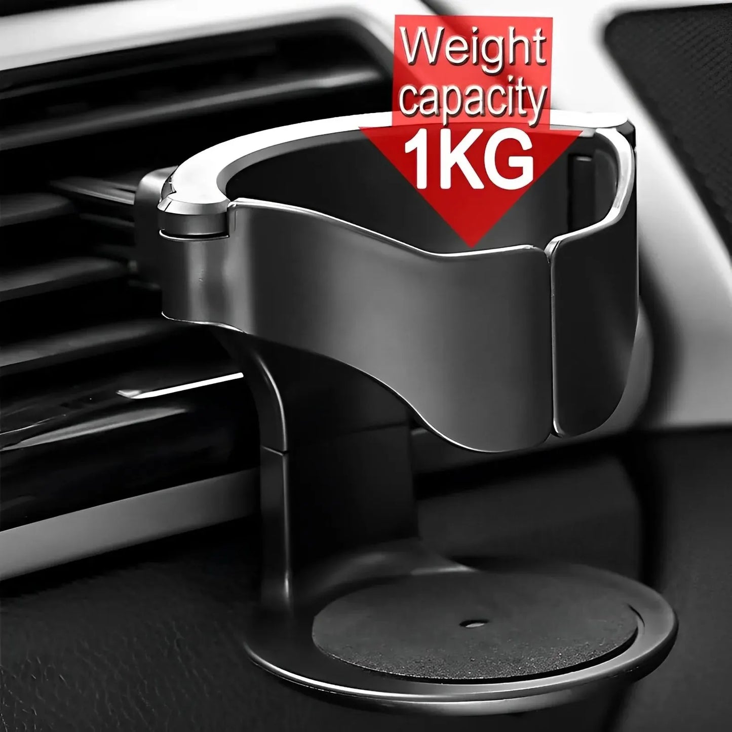 Car Air Vent Drink Cup Bottle Holder | Auto Rack Stand for Water Bottles & Ashtray | Multifunctional Coffee Cup Holder