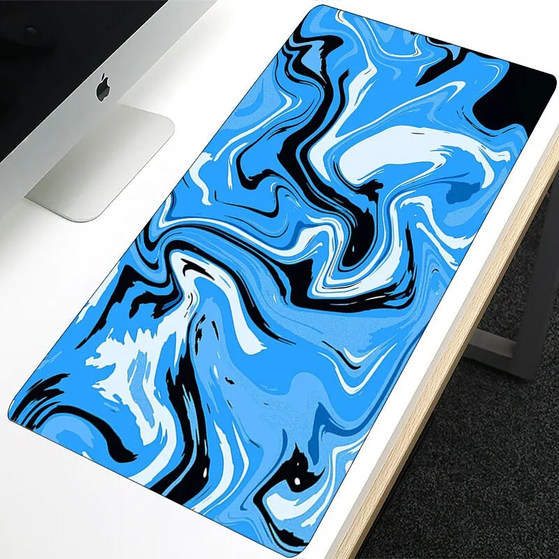 XXL Strata Liquid 900x400 Mouse Pad: Large Anime Keyboard Mouse Mat - Perfect for Gamers, Computer Laptop Keyboards, and Desk Decoration