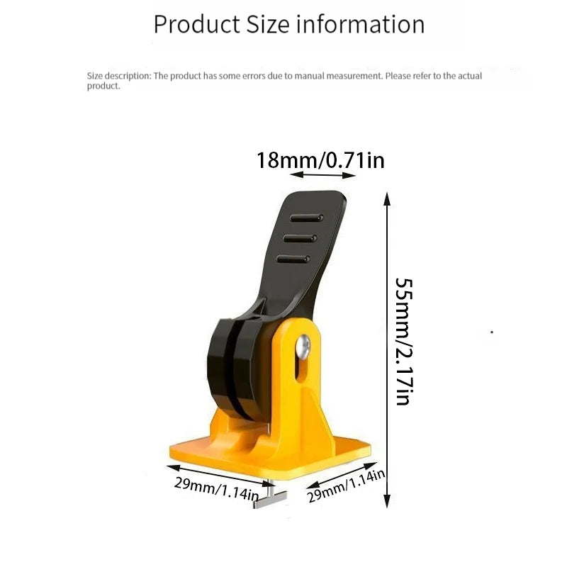 100Pcs/Set Floor Tile Leveling System - Ceramic Tile Leveler Adjuster Spacers Kit for Wall Tile Construction, Laying Tool