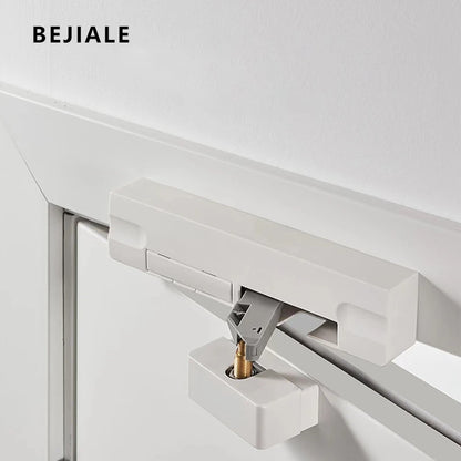 BEJIALE Wooden Door Buffer | Flat Door Open & Close Solution | Invisible Household Door Barrier | Mute & Anti-Clip Hydraulic Door Closer