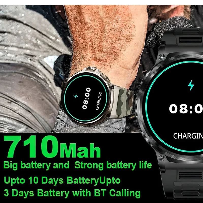 Xiaomi 1.85-Inch Ultra HD Smartwatch - GPS Tracking, HD Bluetooth Call, 710mAh Battery, 400+ Dials | Compatible with Huawei