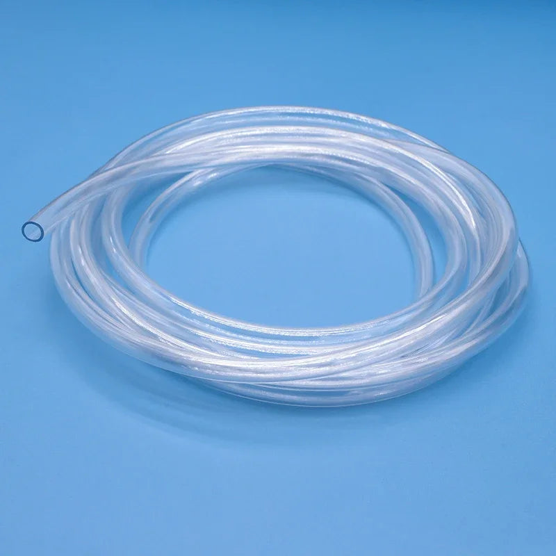 High Quality Transparent PVC Plastic Hoses: Water Pump Tube in 1M/3M/5M Lengths - Available in Various Inner Diameter Options