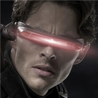 X-Men Cyclops Cosplay Polarized Sunglasses – Memory Material Shield Designer Sunglasses for Men and Women