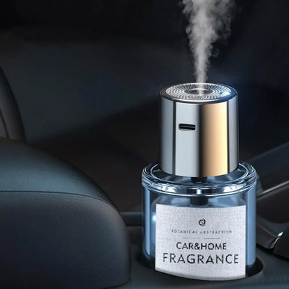 Intelligent Car Mounted Fragrance Spray Perfume | Essential Oil Diffuser & Humidifier | Portable Car & Bedside Fragrance Accessories