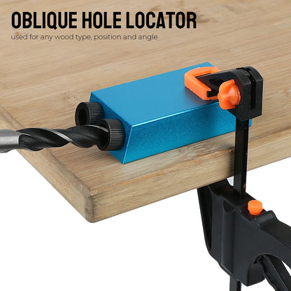 7/14/15-Piece Pocket Hole Jig Kit - 15 Degrees Woodworking Hole Drilling Guide with Drill Bit Set