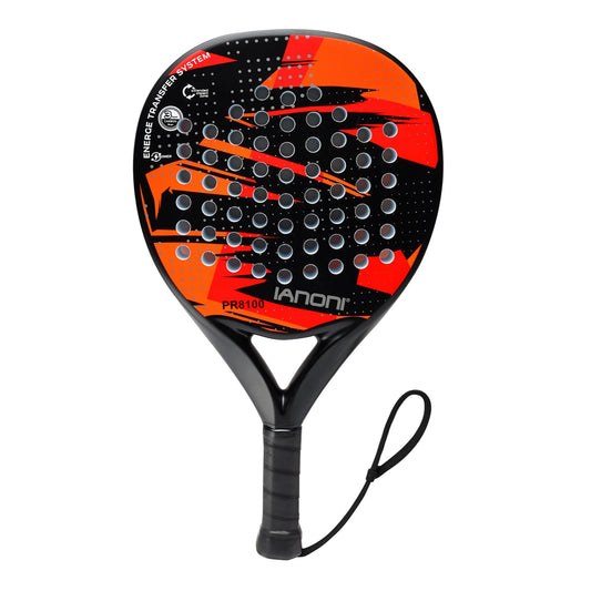 IANONI Padel Racket - Lightweight Carbon Fiber Surface with EVA Memory Flex Foam Core Tennis Racquets