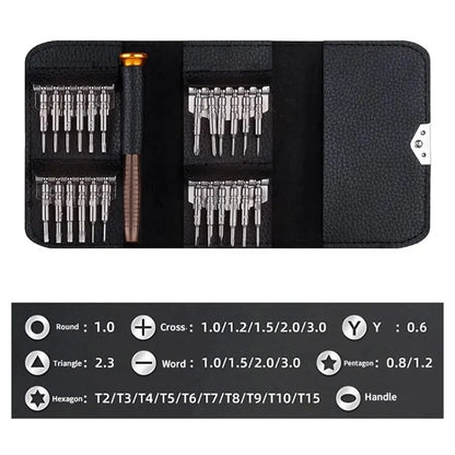 25 in 1 Portable High-Quality Screwdriver Set - Disassembly Repair Tool - Multifunctional Manual Screwdriver Kit