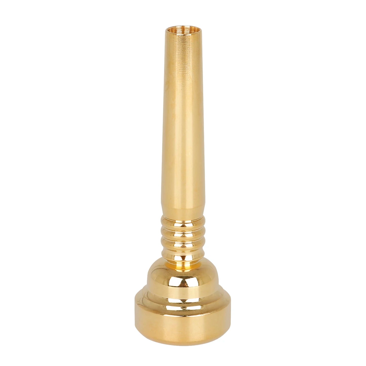 17C Golden Trumpet Mouthpiece: High-Quality Brass Instrument Accessory - Gold Plated for Superior Tone