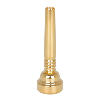 17C Golden Trumpet Mouthpiece: High-Quality Brass Instrument Accessory - Gold Plated for Superior Tone