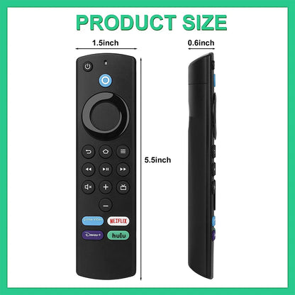 Bluetooth Voice Remote Control Replacement for Fire TV Stick 4K Max, 3rd Gen Lite Cube - Works with Alexa