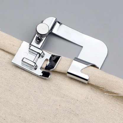 1PCS Domestic Sewing Machine Foot: Presser Foot Rolled Hem Feet - Compatible with Brother, Singer, Sewing Accessories