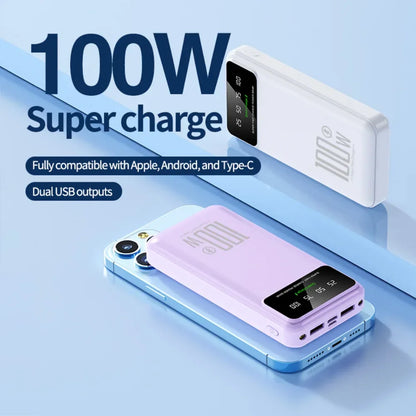 Xiaomi 50000mAh Power Bank – 100W Fast Charging Portable Charger for iPhone, Huawei, Samsung