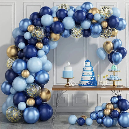 Balloon Garland Arch Kit - Wedding & Birthday Party Decoration, Kids and Adults, Globos, Latex Balloons for Baby Shower, Boy, and Event Supplies