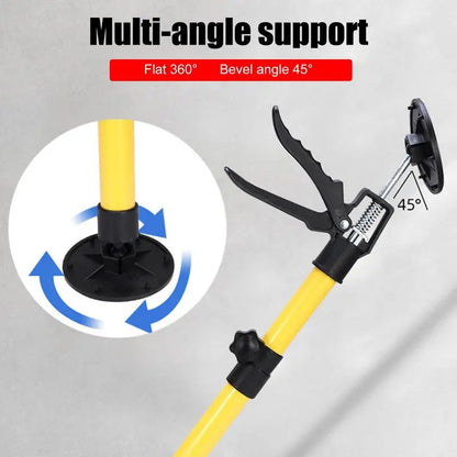 Telescopic Steel Cabinet Lifting Jacks: Labor-Saving Hand Support Rods for Drywall Installation - Third Hand Tool for Efficient Work