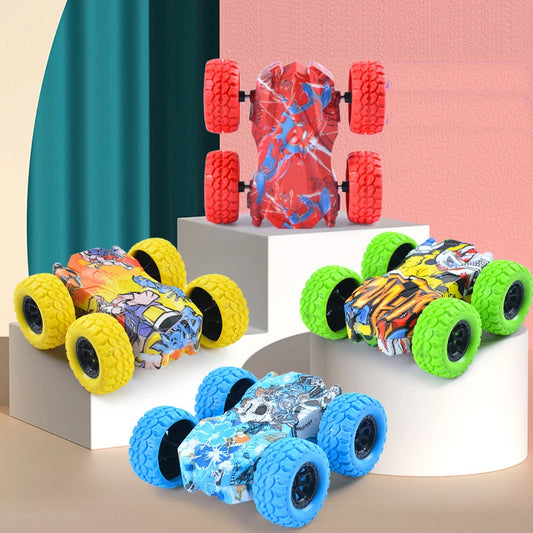 Cute Vehicle Toys – Crash-Resistant, Shatter-Proof Model with Double-Side Inertia, Safety Toy for Boys and Kids