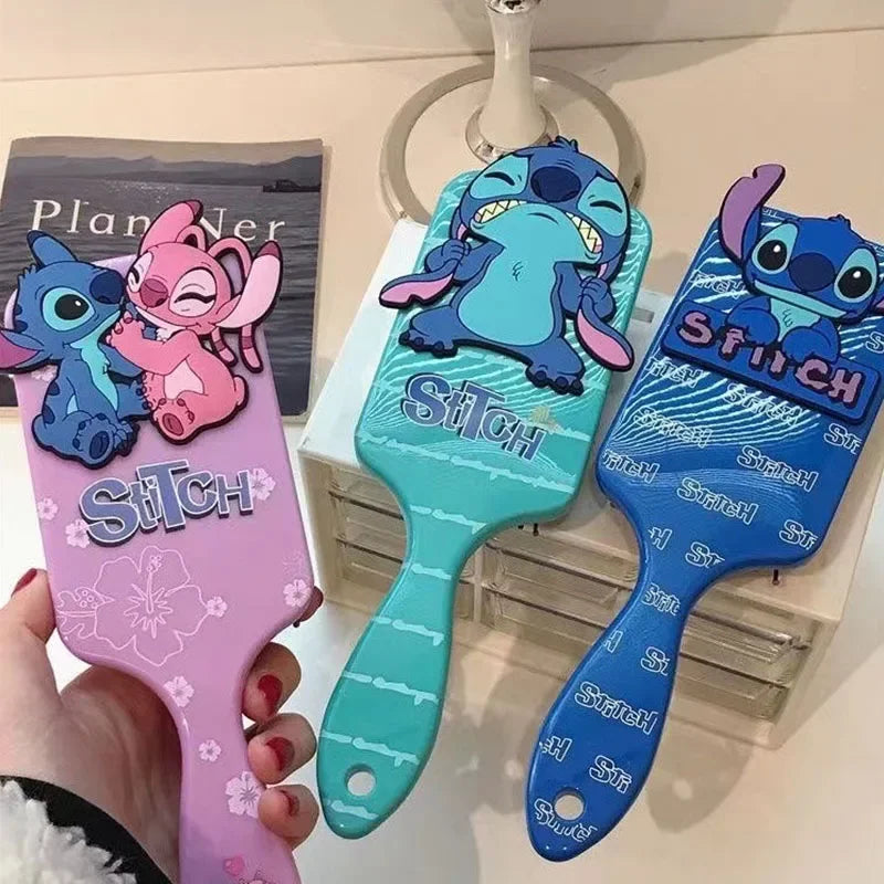 Miniso Disney Lilo and Stitch Air Cushion Comb - Cartoon Stitch Series, Massage Comb for Children and Students