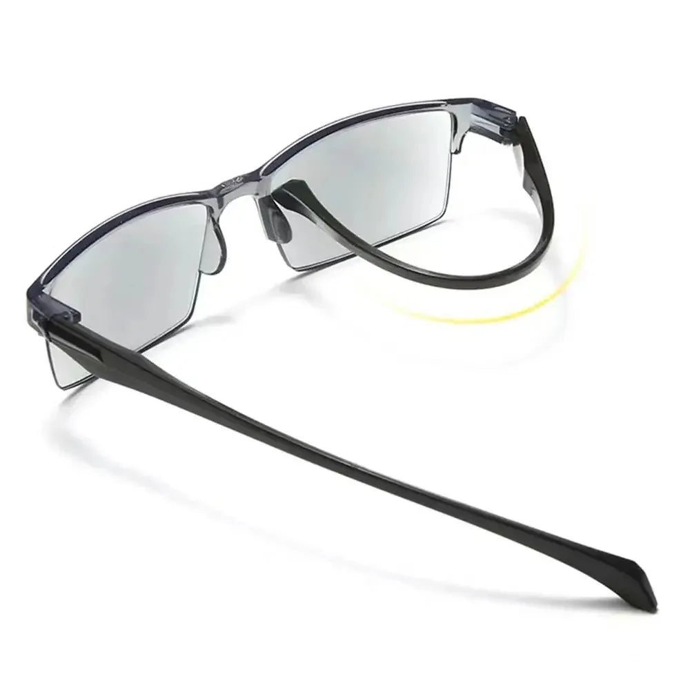 Smart Automatic Zoom Anti-Blue Light Reading Glasses - Adjustable Optical Spectacles for Men and Women. Computer Glasses