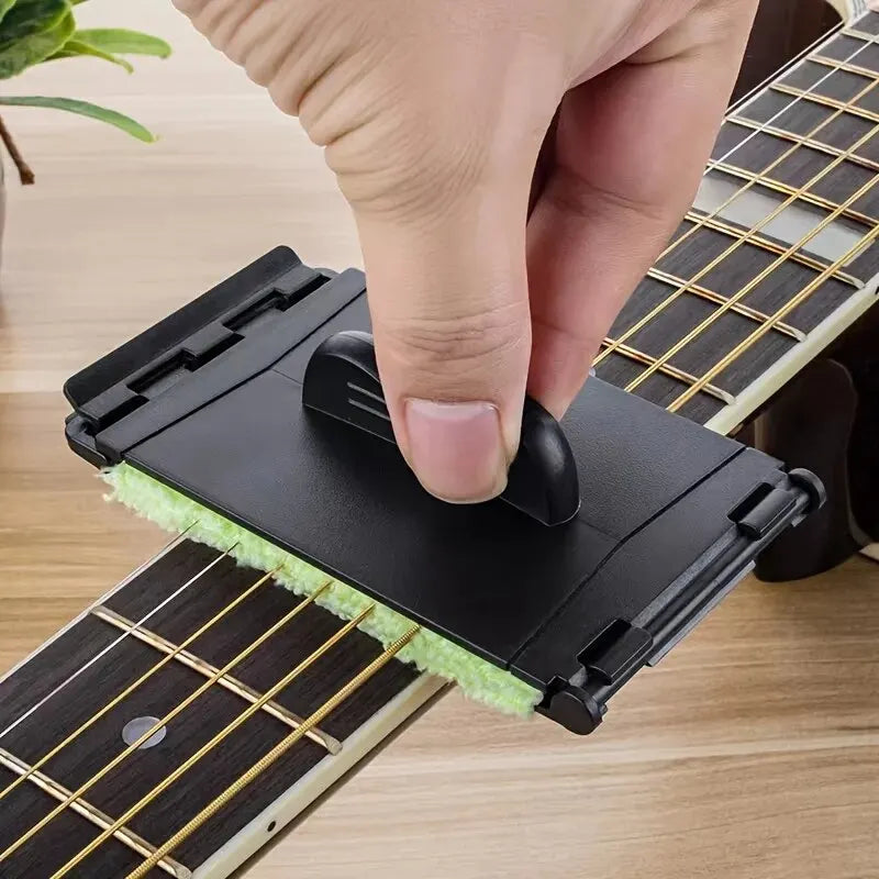 Miwayer Guitar String Cleaner – Fretboard Cloth Tool for Maintenance and Care of Violin, Bass, Ukulele, Electric Guitars