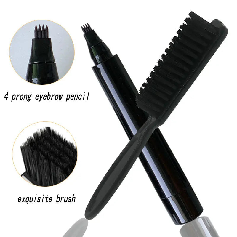 Boost Your Look: Hot Sale Beard Filling Pen Kit - Enhance, Color, and Shape with Waterproof Black/Brown Hair Pencil - Complete Beard Repair Tools