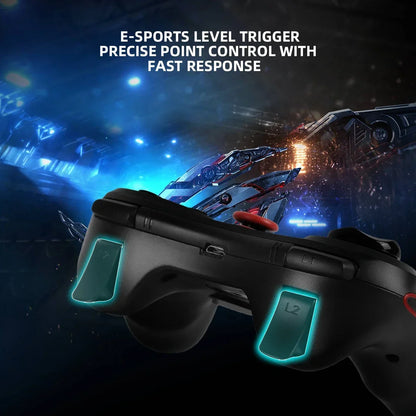 GAMINJA Wireless Bluetooth Gamepad, PC Game Controller for Android Mobile Phones, TV Box, PlayStation 3, Tablet, and PC