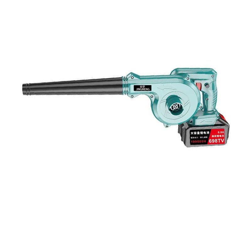 Cordless Electric Air Blower and Vacuum Cleaner for Garden, Dust and Computer - Handheld Power Tool Compatible with Makita Battery