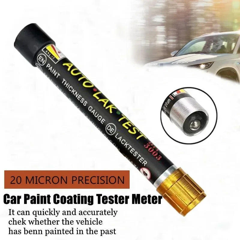 Car Paint Thickness Tester Meter - Auto Paint Gauge with Magnetic Tip, Crash Check Test for Cars