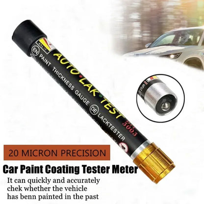 Car Paint Thickness Tester Meter - Auto Paint Gauge with Magnetic Tip, Crash Check Test for Cars