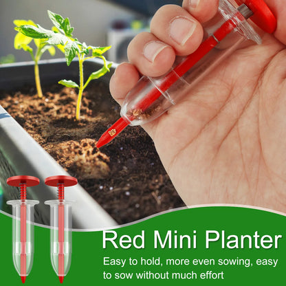 Precision Syringe Seeder: Your Manual Garden Sowing and Fertilizing Tool