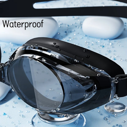 Unisex Swimming Goggles – Professional Waterproof, Anti-Fog, UV Protection Swim Goggles for Adults, Men, and Women