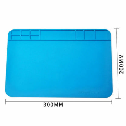 Heat-Resistant Repair Pad for Soldering Station - Silicone Soldering Mat Work Desk Platform for BGA Soldering