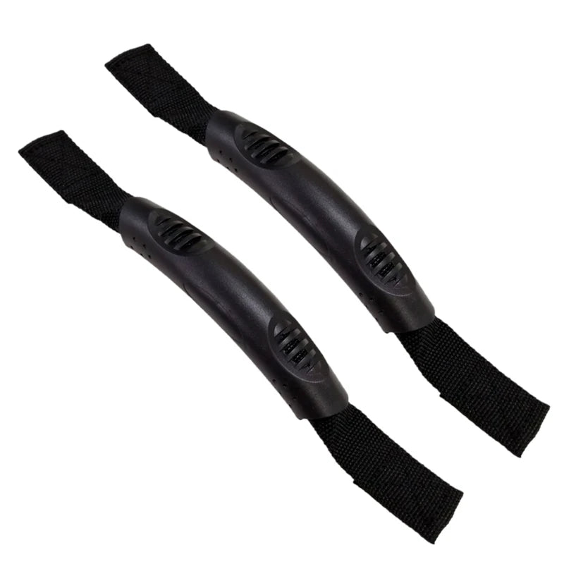 High Grade Kayak Handle: 2Pcs Durable Black Carry Handles for Boat Canoe - Essential Kayaking Accessory