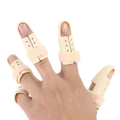 Adjustable Finger Splint Brace - Trigger Finger Support for Fractures, Arthritis, and Pain Relief - Hand Protector for Enhanced Comfort