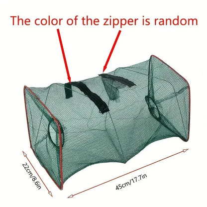 Collapsible Cast Net Fish Cage | Ideal for Crab, Shrimp, and Crayfish | Perfect Fishing Tackle for Outdoor Enthusiasts