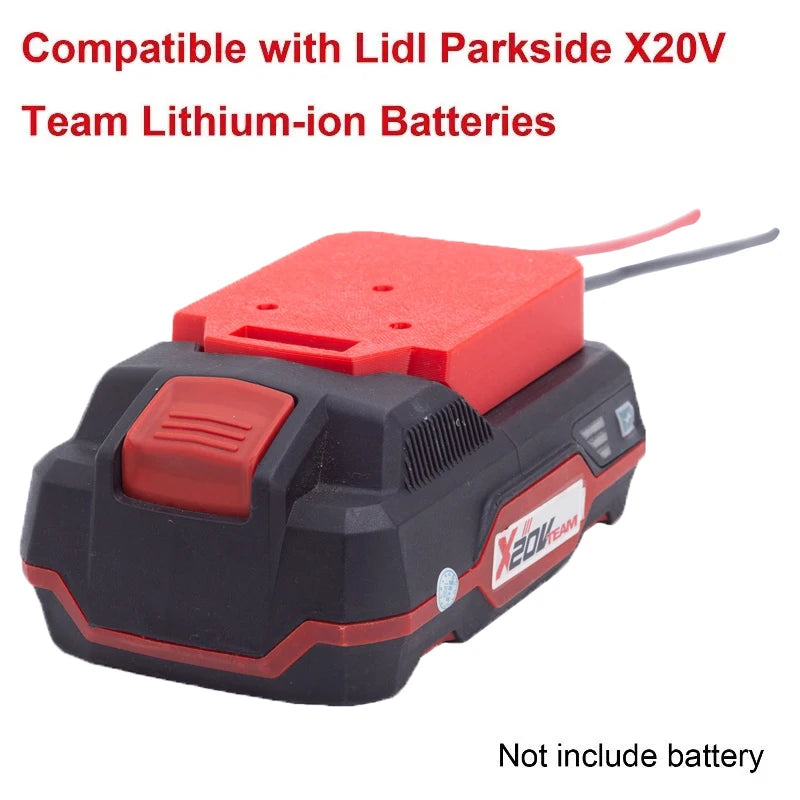 DIY Adapter for Lidl Parkside X20V Team Battery | Power Tool Accessories | 14AWG Wires