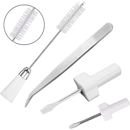 Sewing Machine Repair Kit: 6pcs/Set Cleaning Tools - Screwdriver, Tweezers, Thread Clear Brush, Essential Home Sewing Supplies