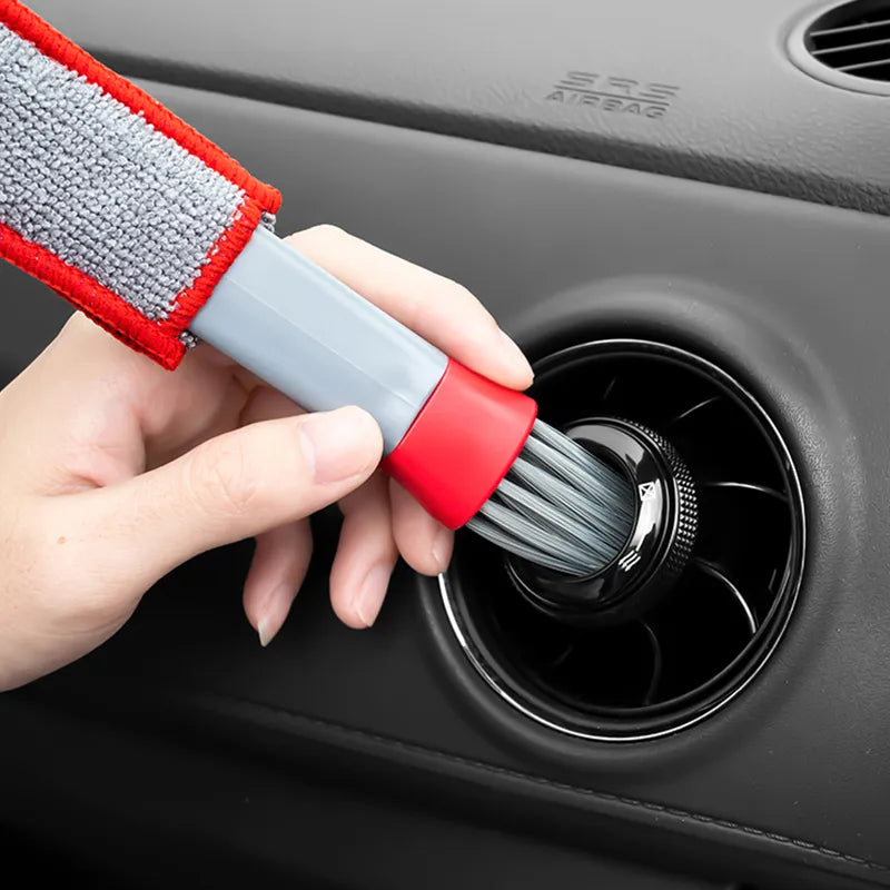 Multi-purpose Car Air-Conditioner Outlet Cleaning Tool - Dust Brush for Interior Car Accessories - Interior Cleaning Brush