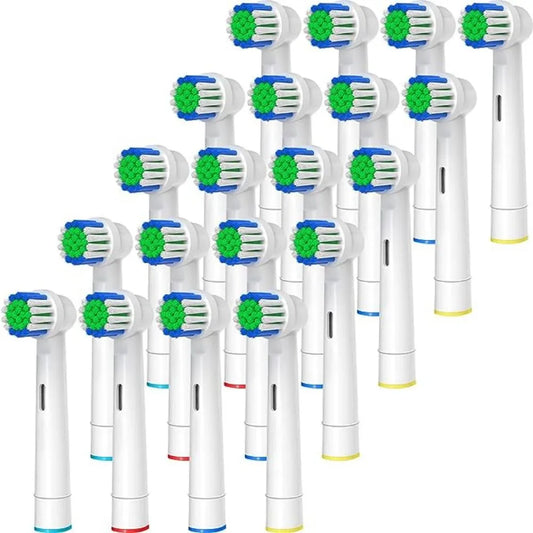 Replacement Toothbrush Heads Compatible with Oral-B Braun - Professional Electric Toothbrush Heads, 4/12/16/20 Pcs