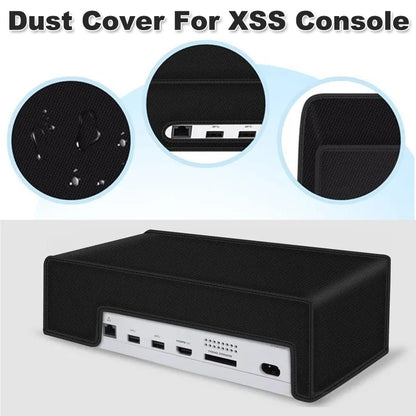 Dust-Proof Sleeve for Xbox Series S Console, Anti-Scratch Dust Cover, Protective Vertical Case for Xbox Series S Accessories