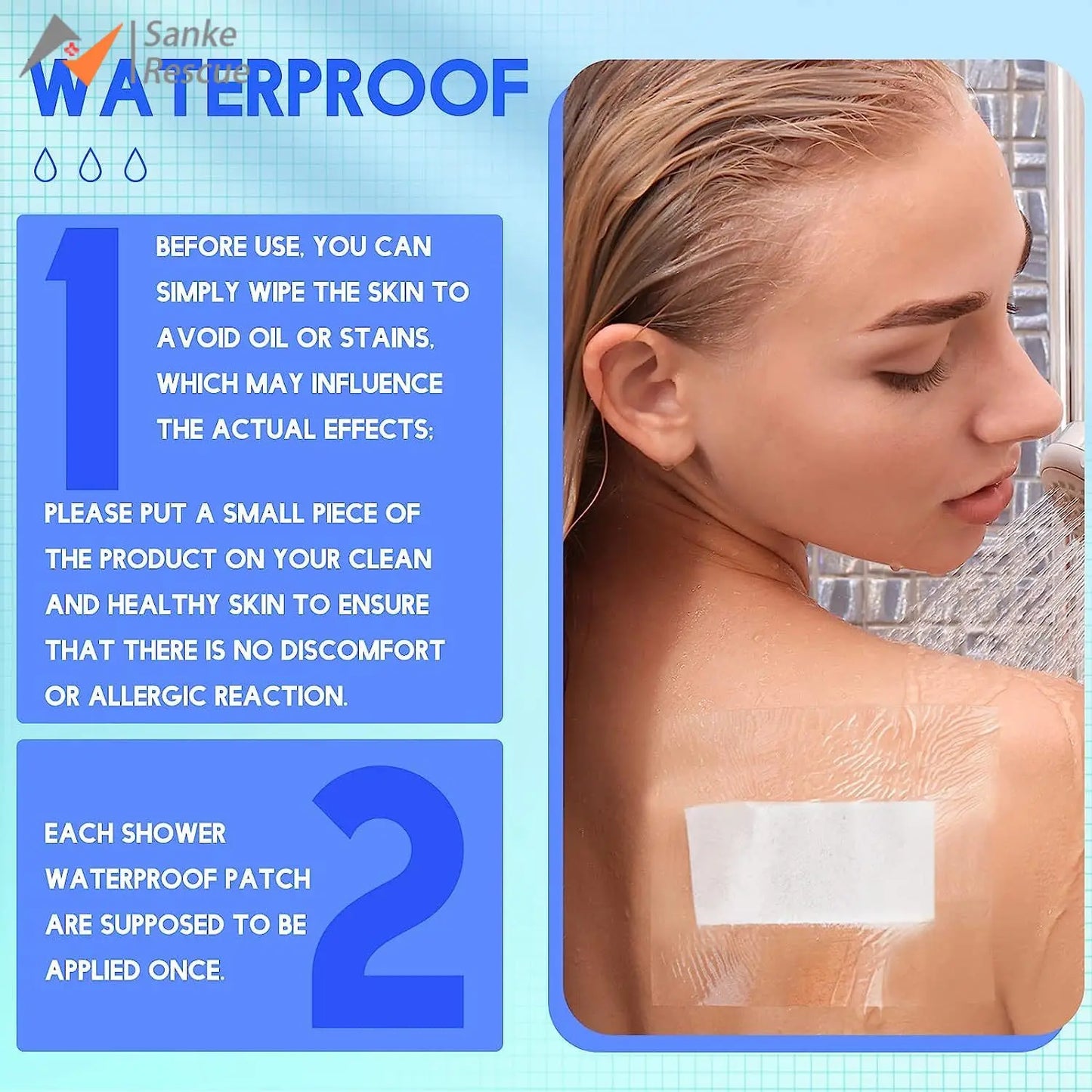 Waterproof Tattoo Film: Aftercare Skin Healing Adhesive Bandages - Protective PU Tape for Outdoor Tattoo Repair